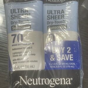 Neutrogena Ultra Sheer Suncare SPF 70